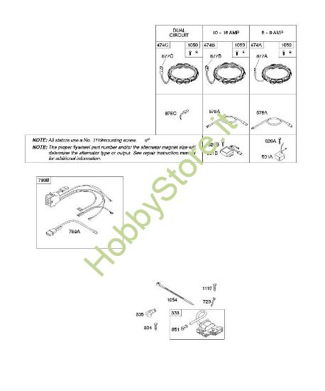 B - Alternatori, accensione B&S - 40 €¦ 407577-0111-E1 brand Stihl